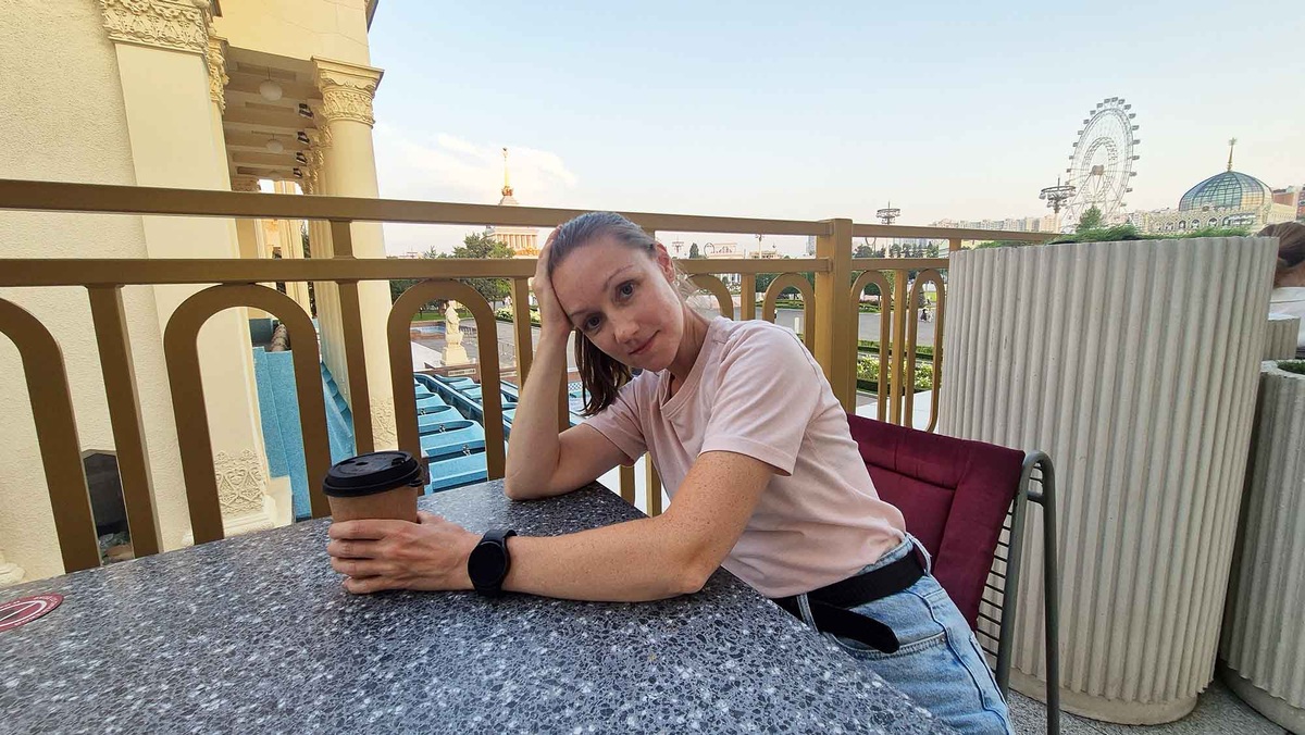 Здесь можно поесть русскую кухню с красивым видом на ВДНХ