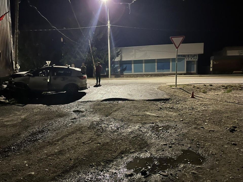    Пьяное ДТП в селе Усть-Кокса. Источник: МВД по Республике Алтай