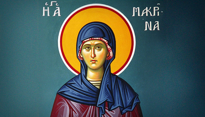 Преподобная Макрина Каппадокийская. Фото: tezaurliturgic.ro