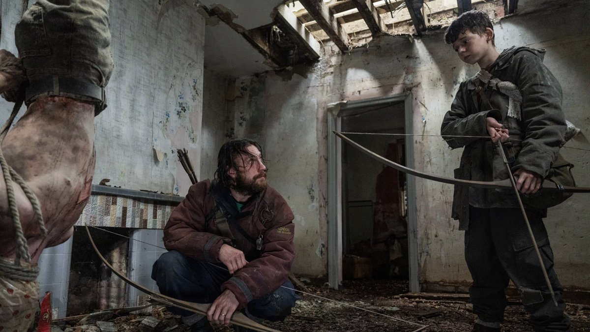 Кадр из фильма "28 лет спустя"