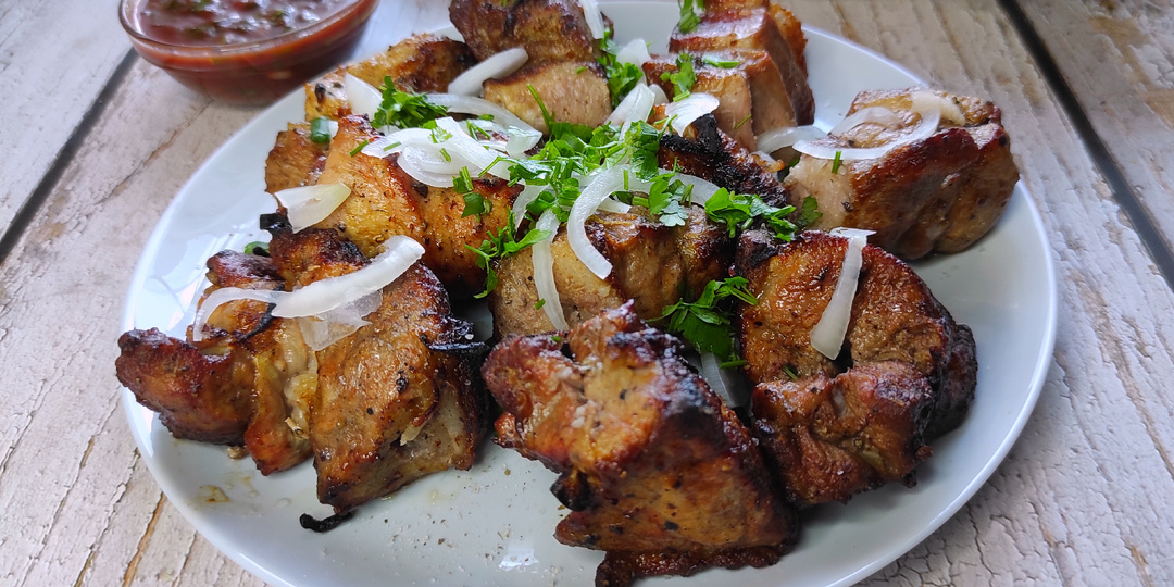 ШАШЛЫК из СВИНИНЫ на мангале!