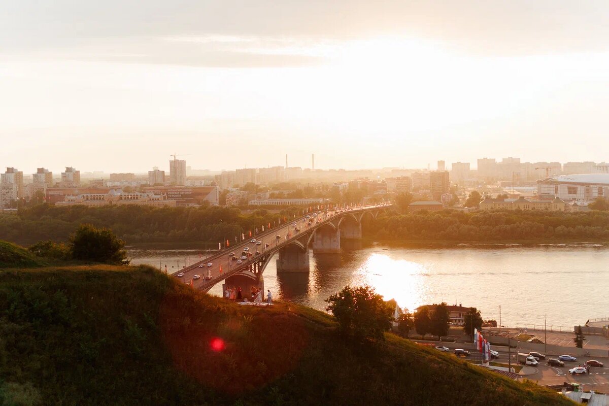 Канавинский мост в Нижнем Новгороде