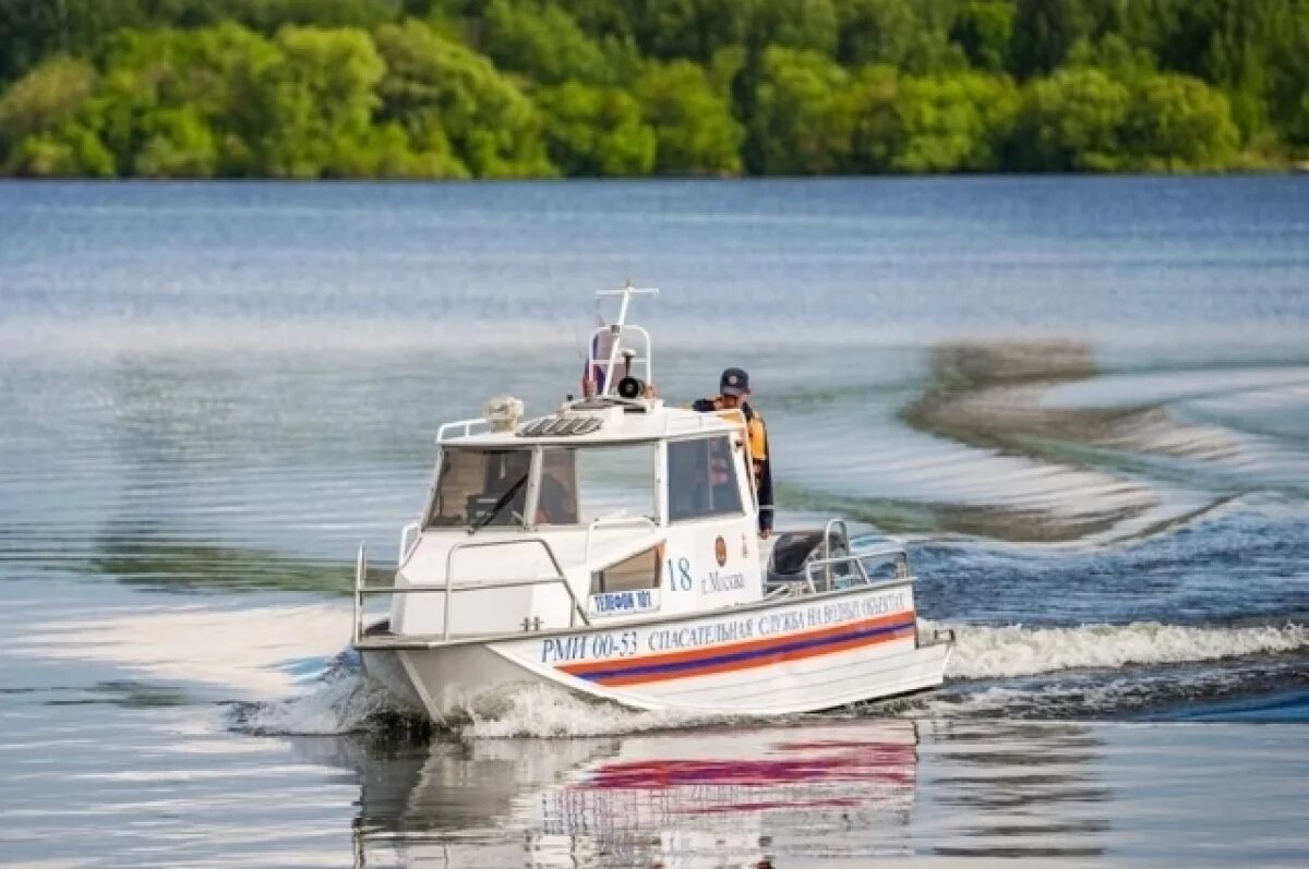    Из-за жары столичные спасатели патрулируют Москву-реку и водоемы