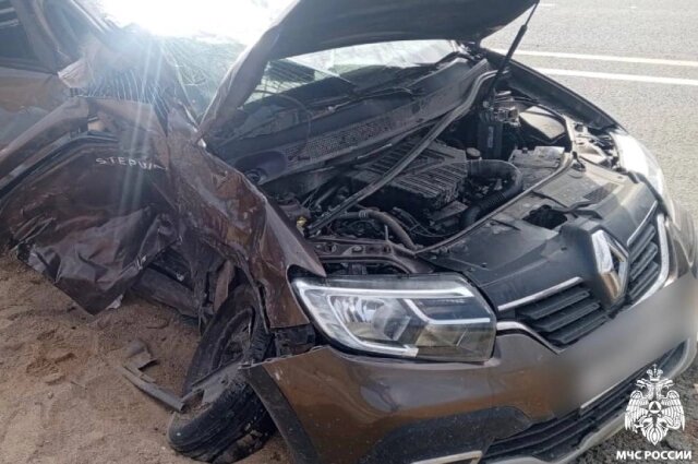    ДТП на трассе М-9 Фото: ГУ МЧС по Тверской области