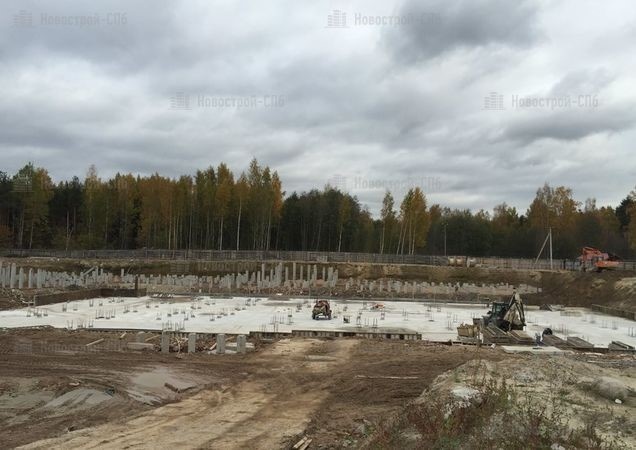    ЖК "Гамма". Ход строительства, 2015 год. Автор фото: https://www.novostroy-spb.ru/