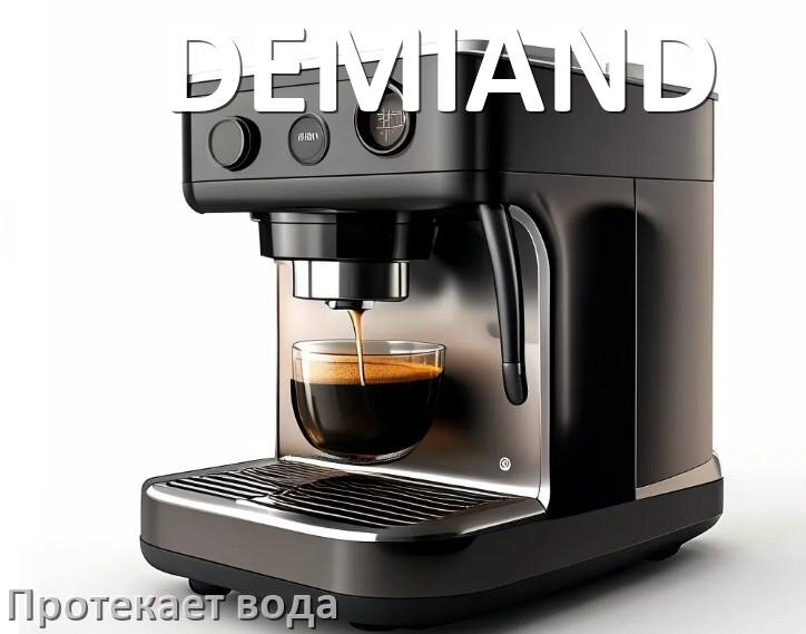 
Почему течёт вода в кофемашине DEMIAND и протекает снизу в поддон