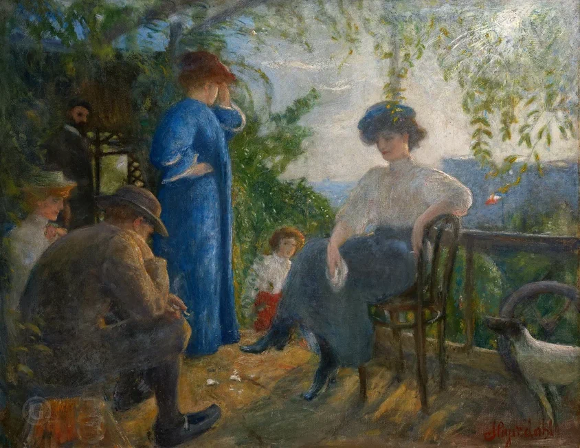 Ханс Олаф Хейердал – Друзья в саду