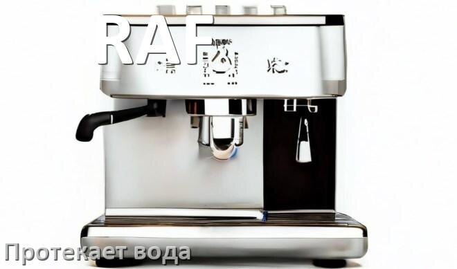
Почему течёт вода в кофемашине RAF и протекает снизу в поддон