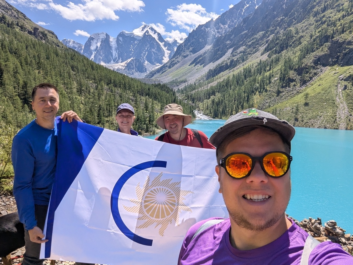 Общее фото участников похода