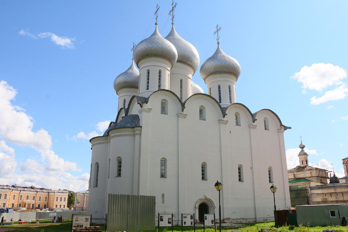 Софийский собор на территории Вологодского кремля. Здесь и далее фото автора
