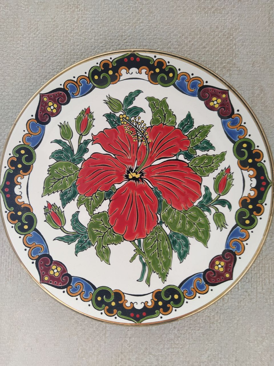 Тарелка из мастерской