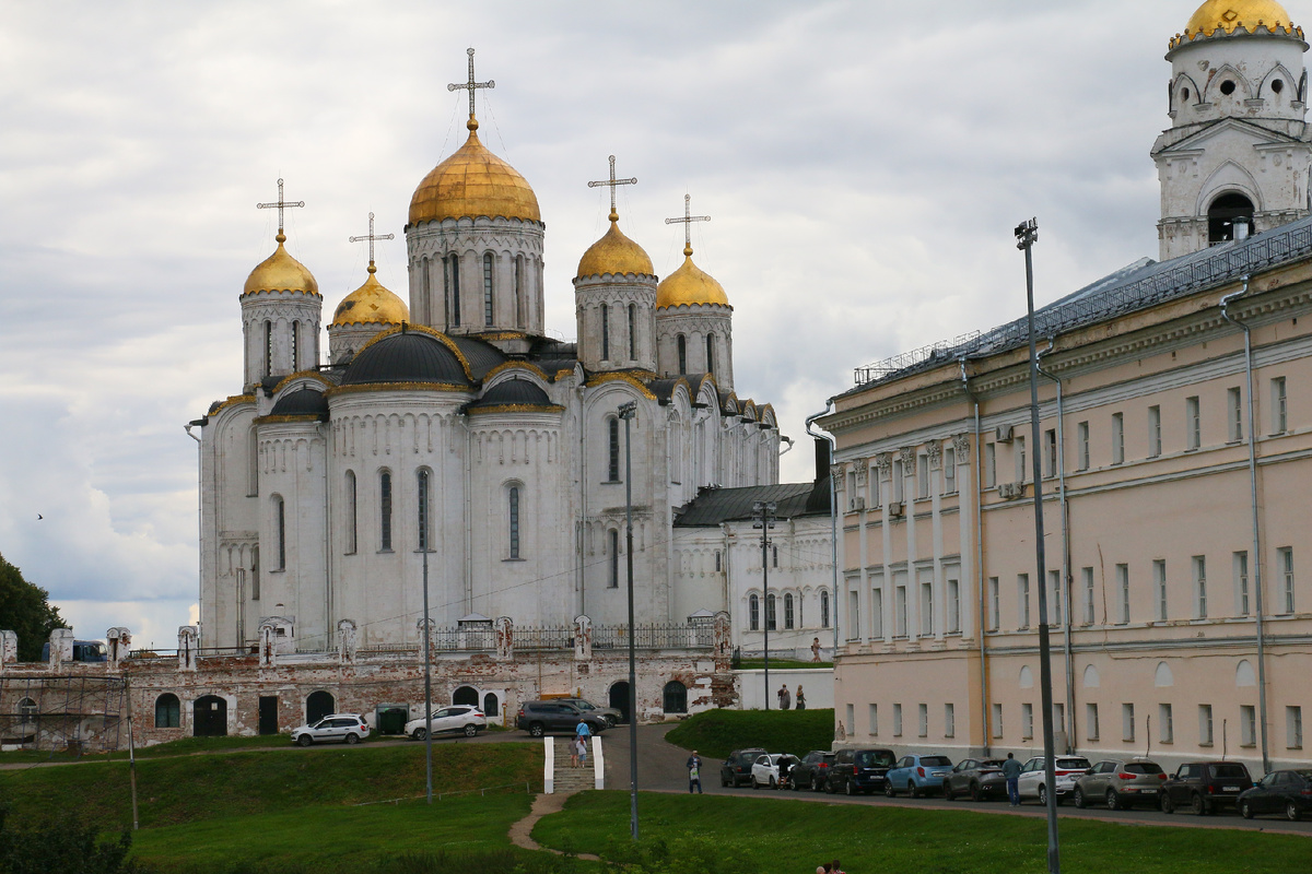 Успенский собор, 12в. Владимир, август 2025. Здесь и далее все фото автора блога