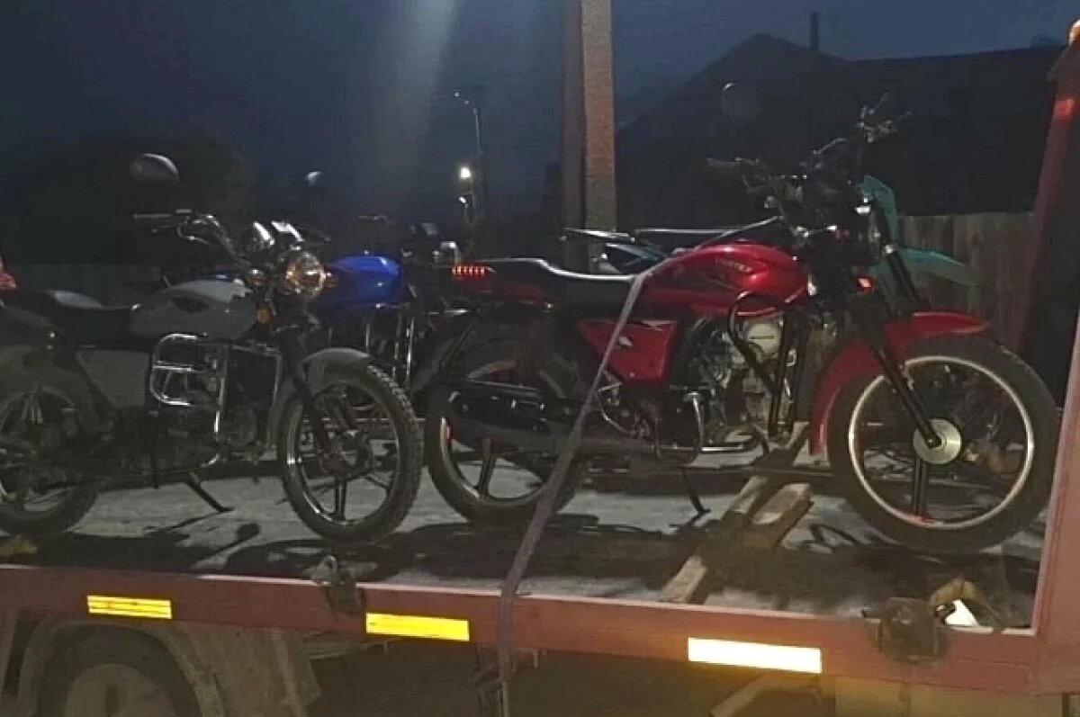    В Башкирии отобрали транспорт у шести подростков