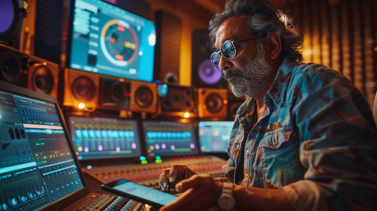 Так выглядит рабочее место музыкального продюсера в эпоху искусственного интеллекта