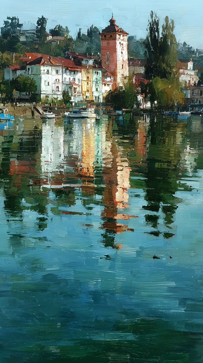 Картина: Тихий причал