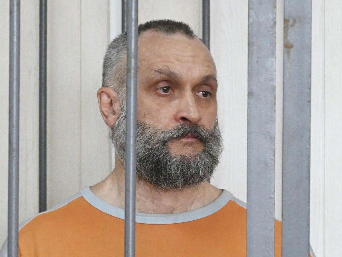    Бывший начальник службы утилизации Главного автобронетанкового управления Министерства обороны России Илья Тимофеев в Московском гарнизонном военном суде© РИА Новости / Михаил Воскресенский