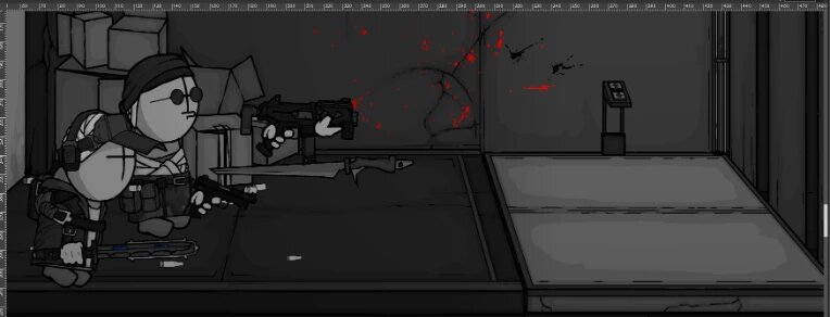 I've gotten a ridiculous idea for this elevator.It might be pretty funny.(У меня возникла нелепая идея для этого лифта.Это может быть довольно забавно.)