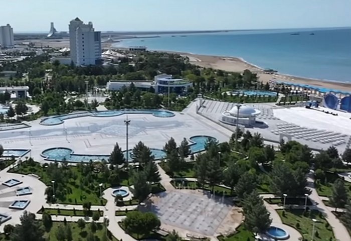 Национальная туристическая зона «Аваза», Балканский велаят, Туркменистан (Фото: Watan habarlary)