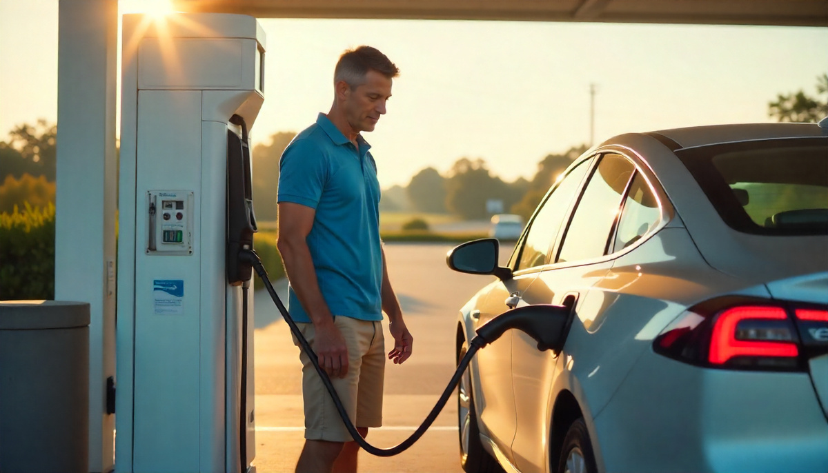 Установка зарядных станций для электромобилей на АЗС