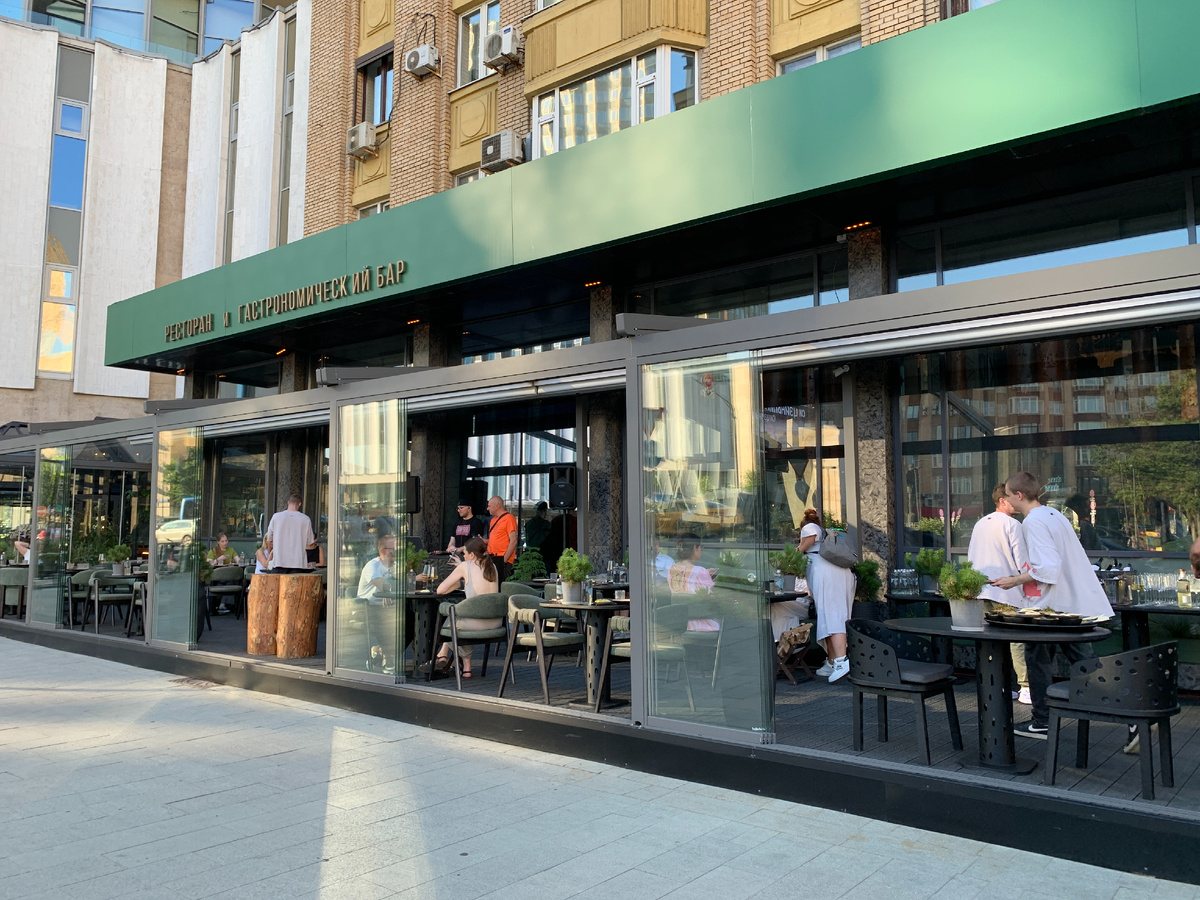 Веранда ресторана Relict