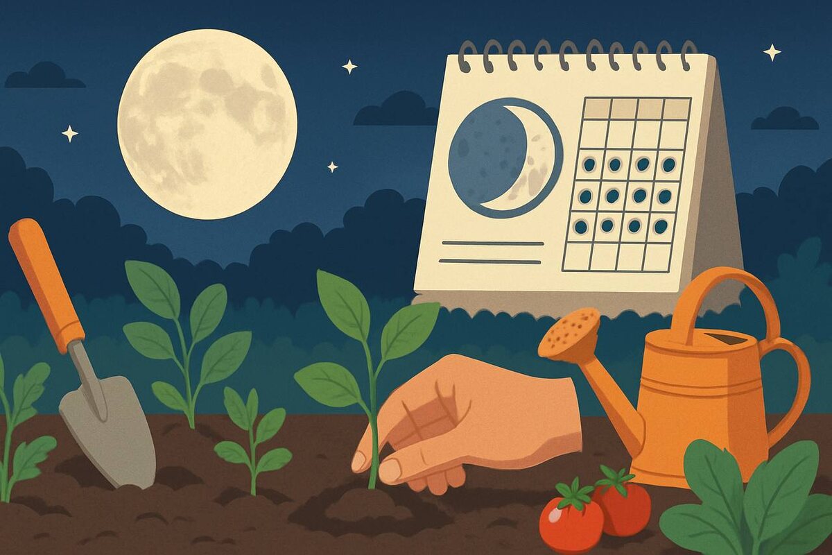 Уход за растениями по лунному календарю: правильное время — ключ к успеху