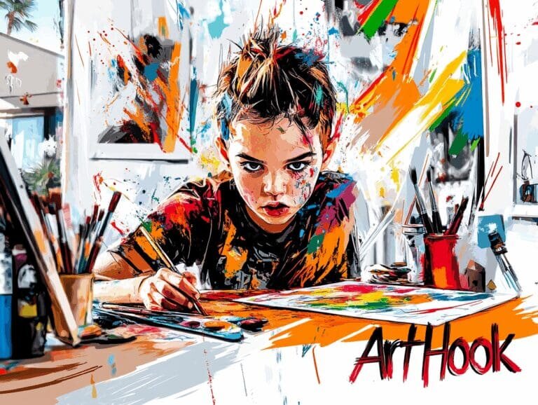    Курсы рисования для подростков: откройте мир творчества и самовыражения через искусство Art-Hook.Ru