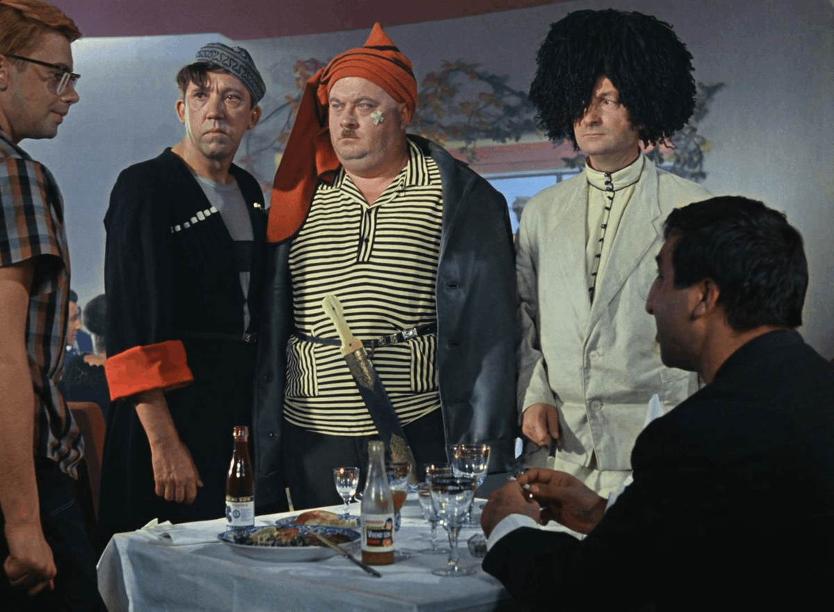 "Кавказская пленница, или Новые приключения Шурика"   1967г