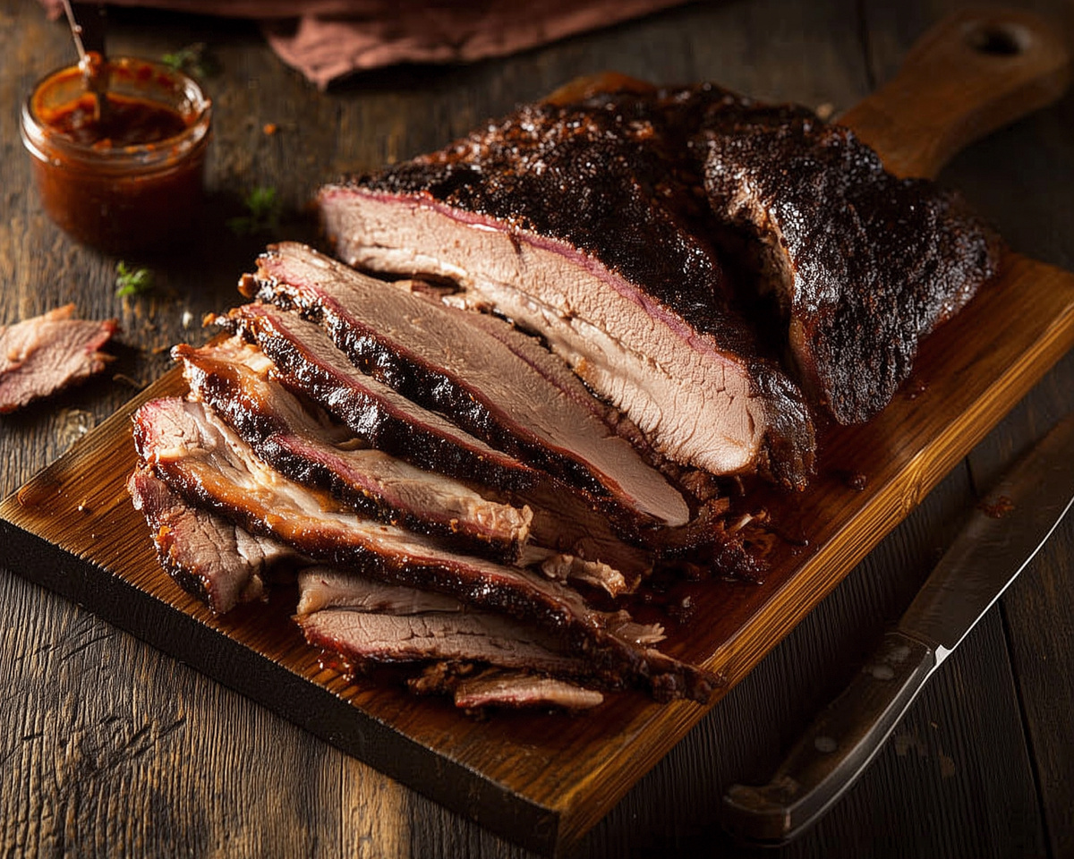 Томлёная грудинка