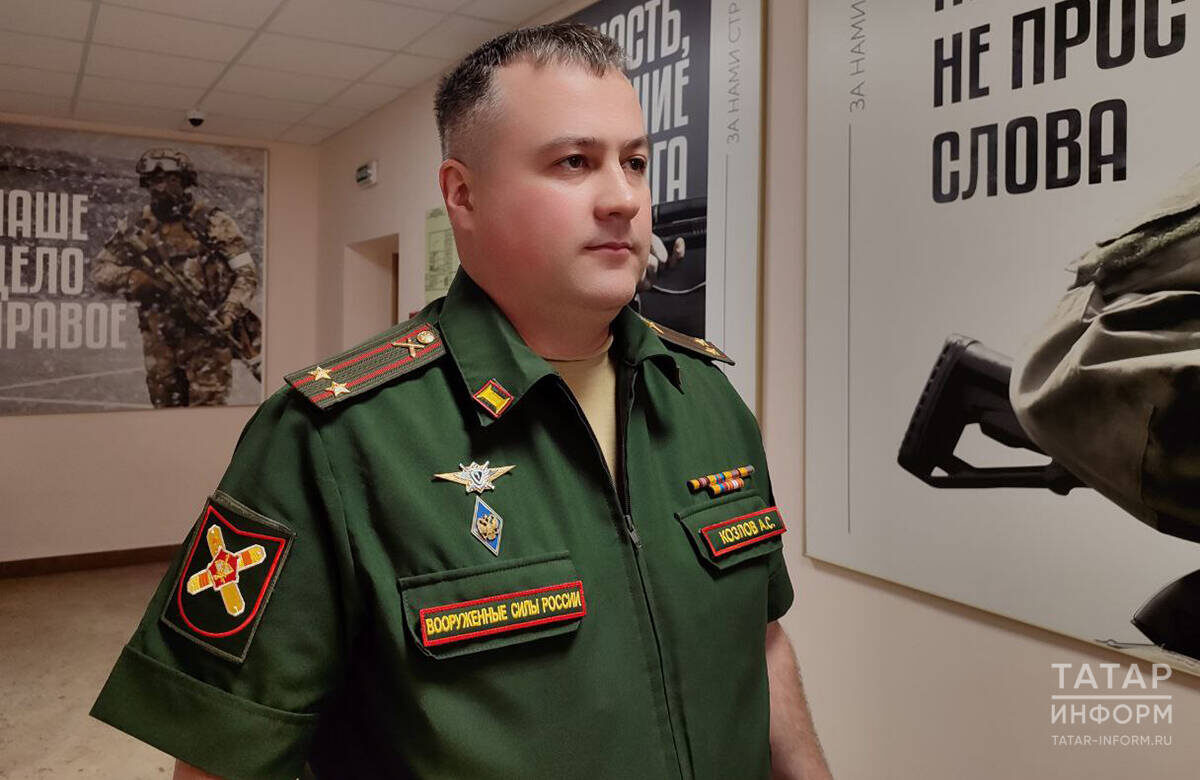 Андрей Козлов: «За этот год мы отправили на военную службу по контракту уже более 8 тысяч человек. Это достаточно большое количество»Фото: © Елена Фенина / «Татар-информ»