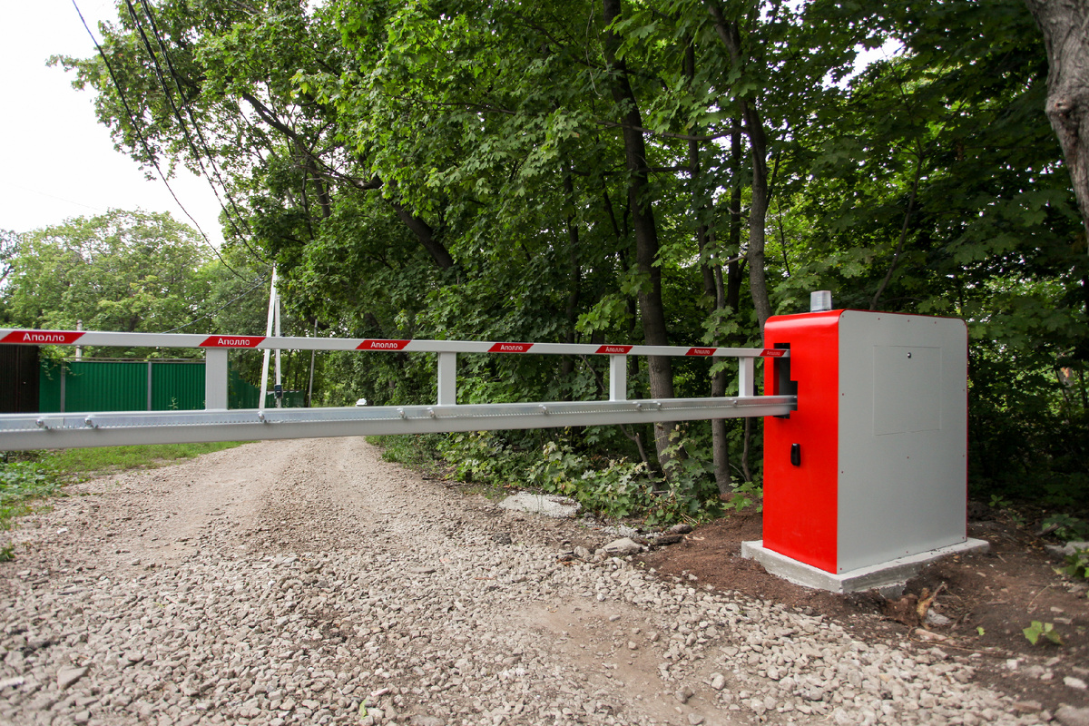 Шлагбаум в СНТ