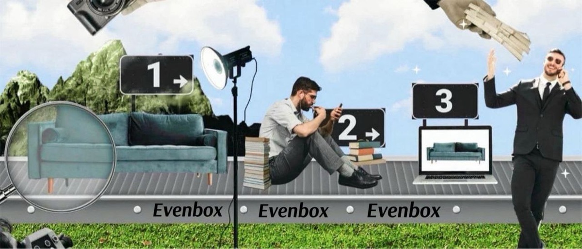 Когда пользователь ищет товары на Evenbox, он бегло просматривает результаты поиска и тратит на карточку каждого объявления меньше секунды. Чтобы продажа состоялась, нужно успеть заинтересовать его за это короткое время. Поэтому предпринимателям важно уметь оформлять объявления: какой бы стильной, качественной и выгодной ни была мебель, одежда или аксессуар, клиент проигнорирует его, если предложение не выделяется среди других.