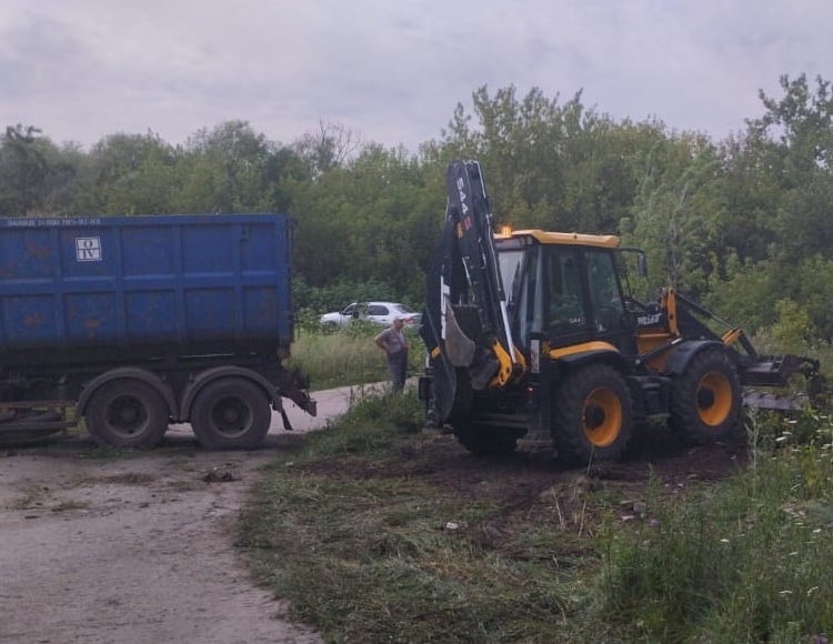     В Курске ликвидировали свалку рядом с пляжем «Гуторовский»