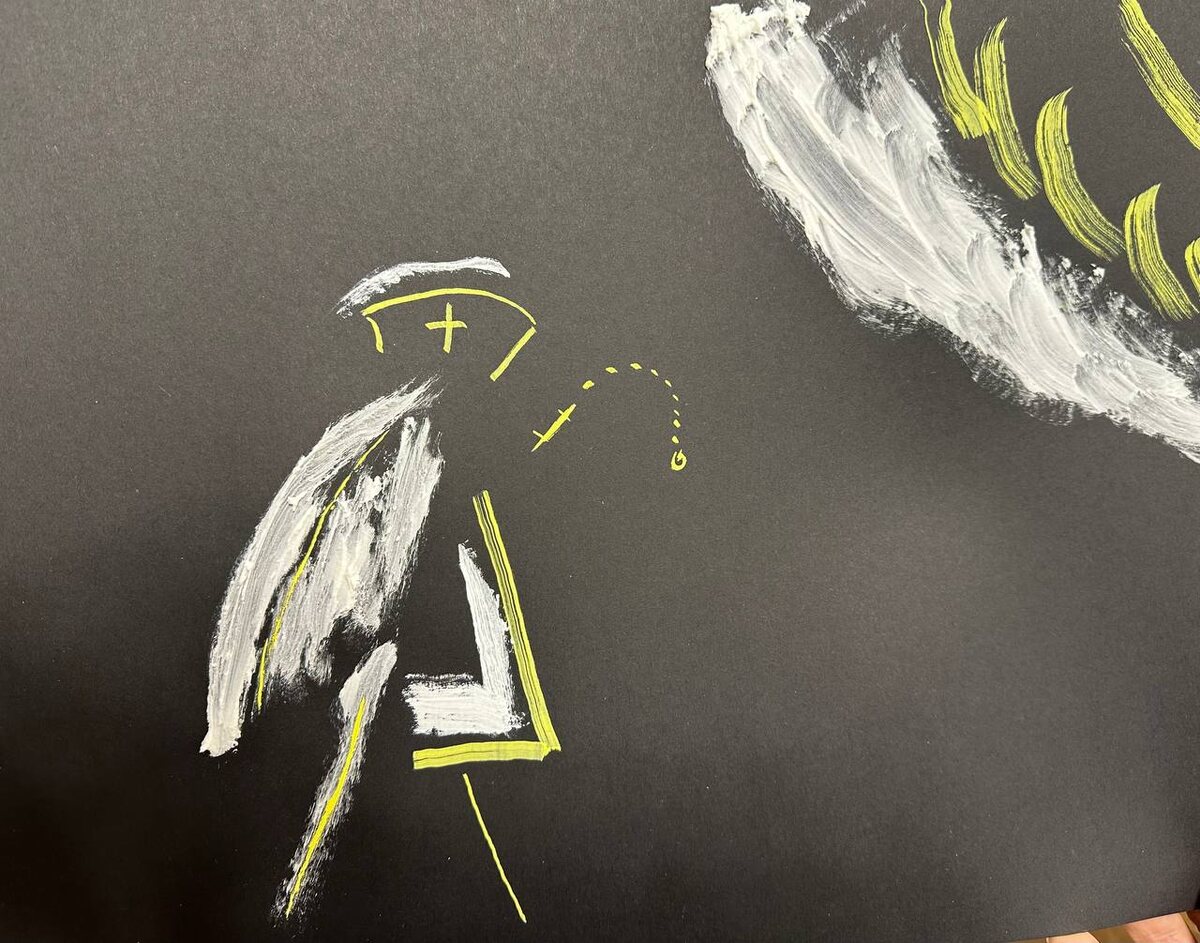 К недавней серии про сестричек с художницами