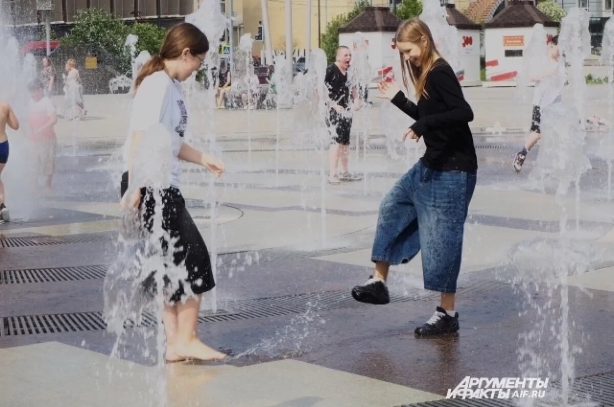    В начале августа в Пермский край вернутся 30-градусная жара и грозы