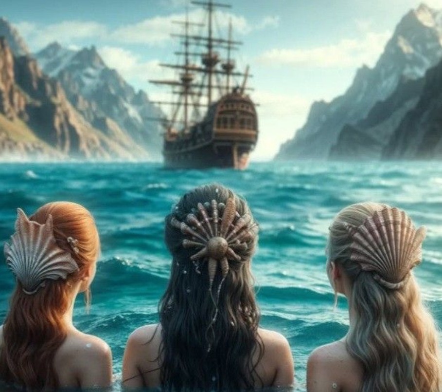 Создано с помощью ИИ. РУСАЛКИ.