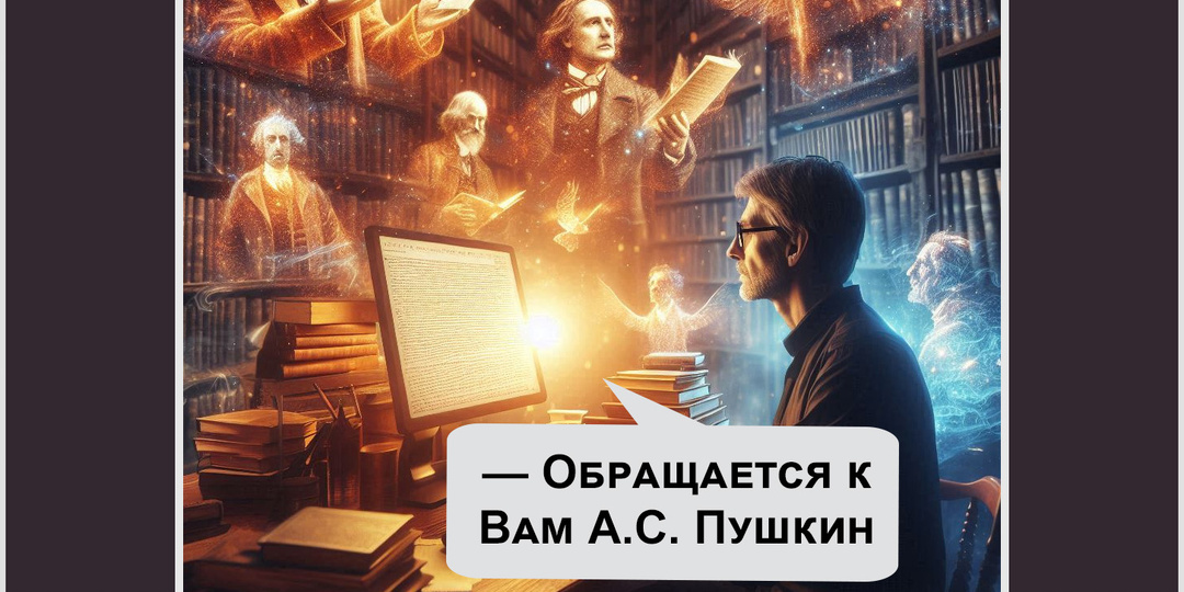 Пушкин прислал мне письмо на Gmail