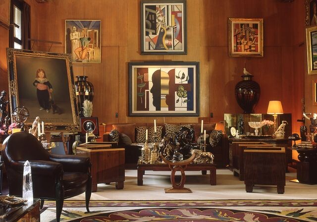 Парижский салон на rue de Babylone