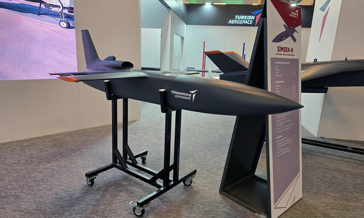    Новая многофункциональная беспилотная мишень Şimşek-K