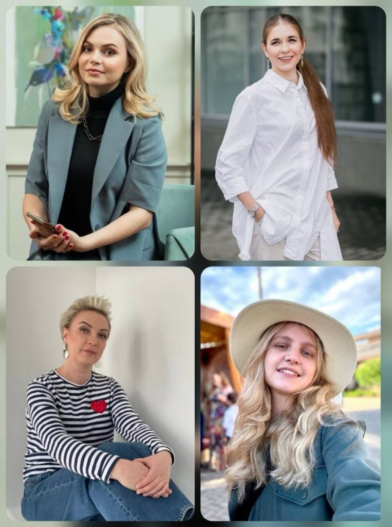 На фото: Алена Оленева, Айна Абдеева, Валерия Анищенкова, Ксения Матвеева