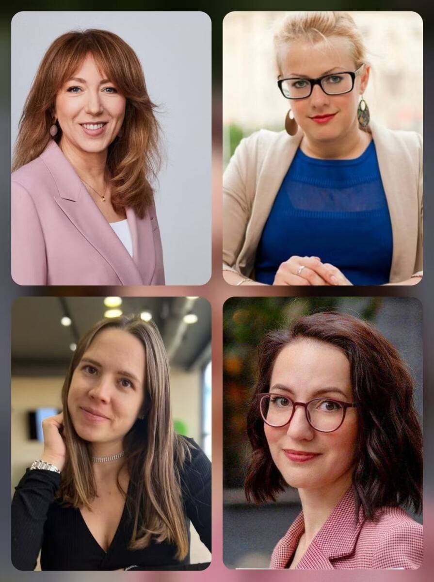 На фото: Евгения Немчинова, Анна Баркова, Елена Галеева, Евгения Велева