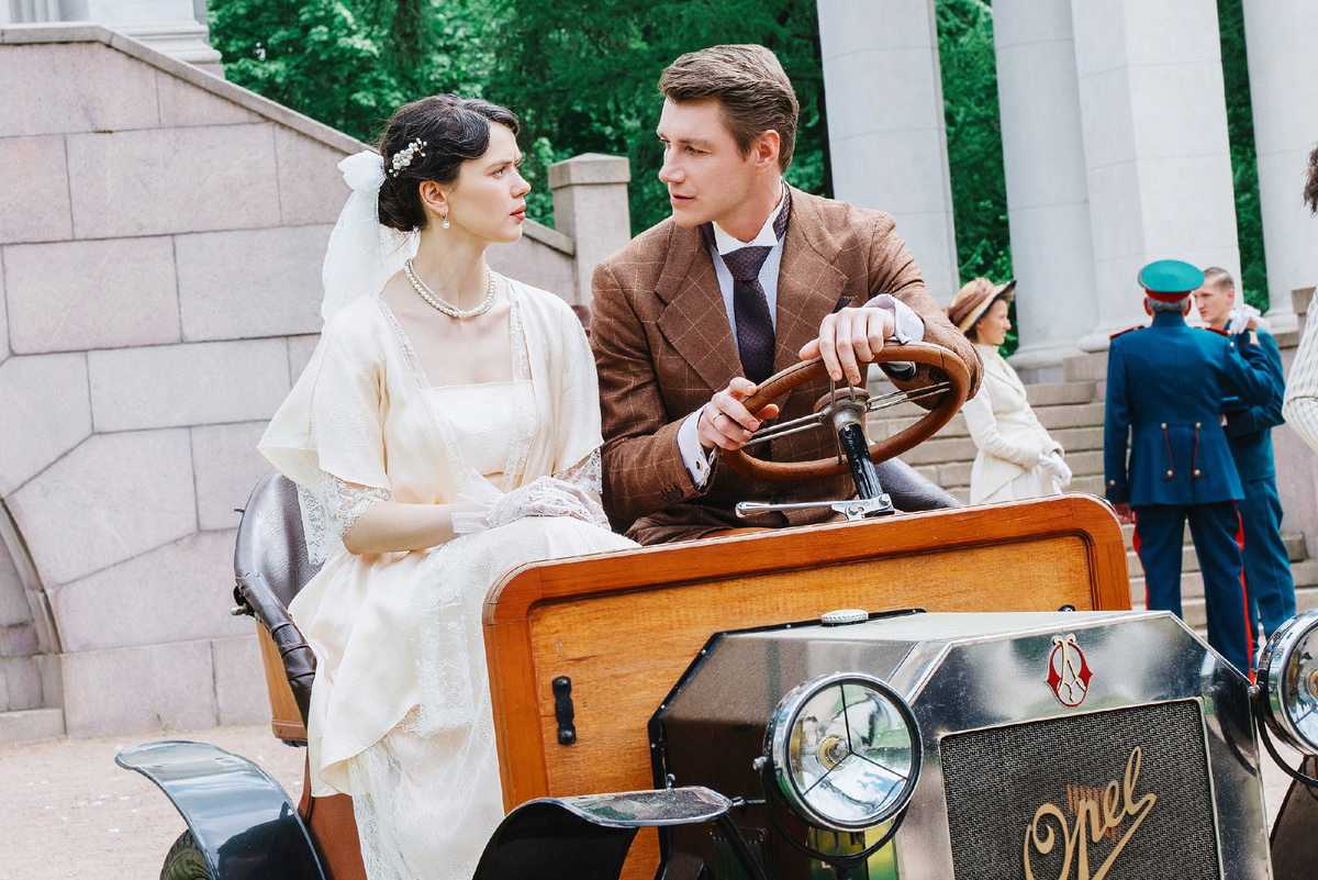 Съемки фильма «Московская касса невест»