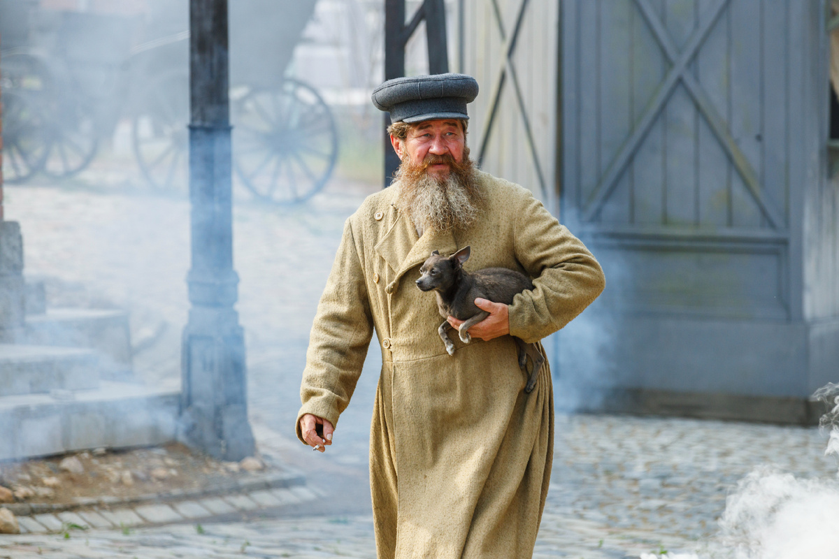 Съемки фильма «Московская касса невест»