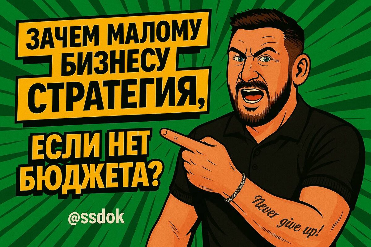 Зачем малому бизнесу стратегия, если нет бюджета?