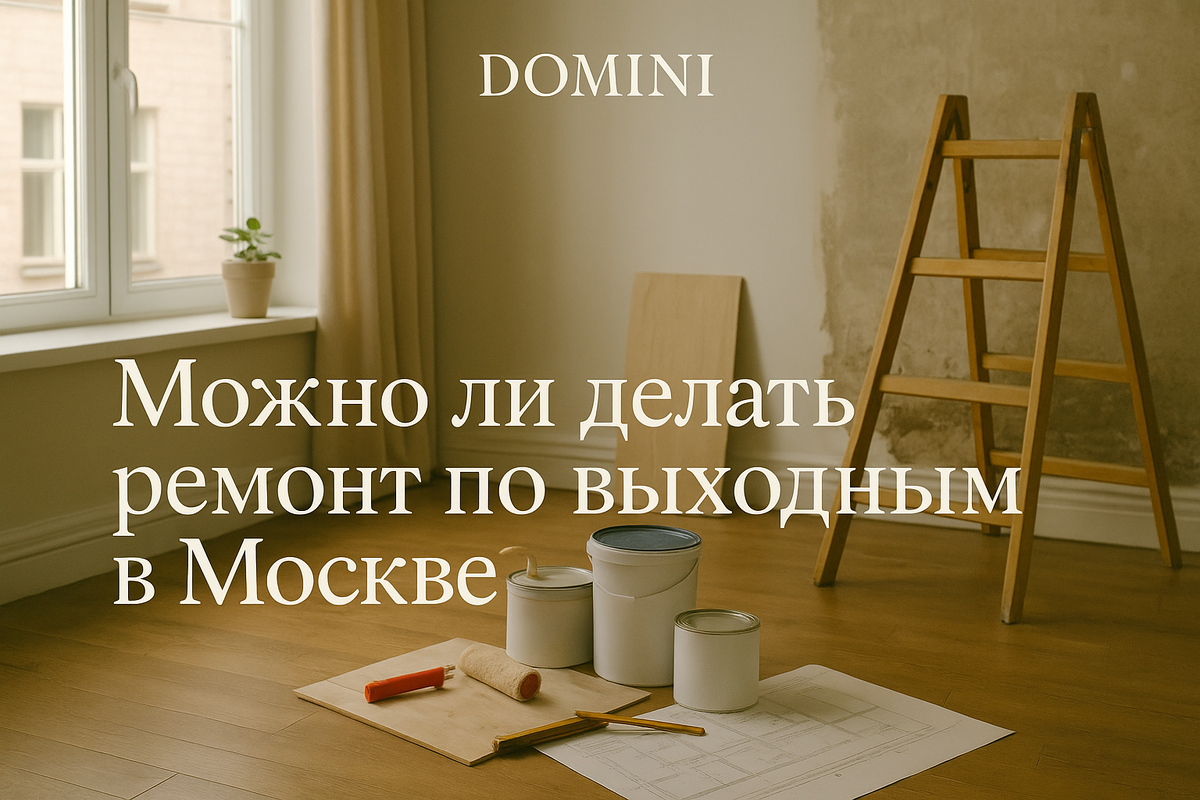    Когда можно делать ремонт в квартире в Москве: правила и советы