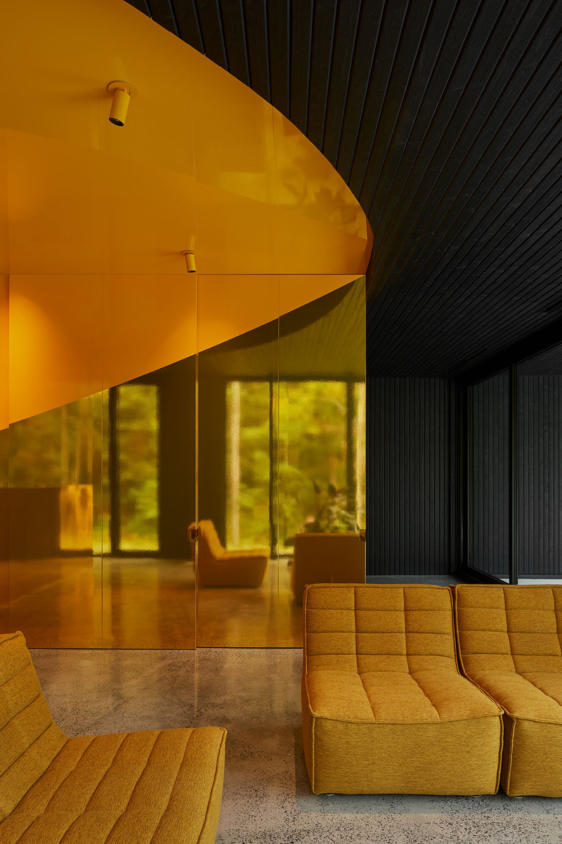 Фрагмент интерьера по проекту Жана Вервиля, фото: Maxime Brouillet.
