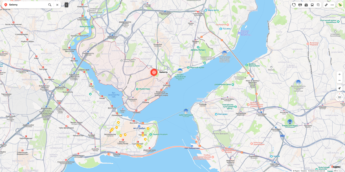 Скриншот Яндекс.карты