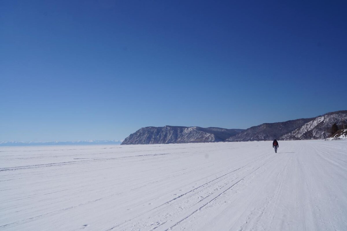 Наш маршрут по озеру Байкал к КБЖД. Автор фото: Марина Тихомирова