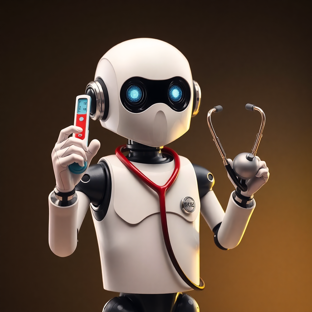 Робот собирается лечить человека