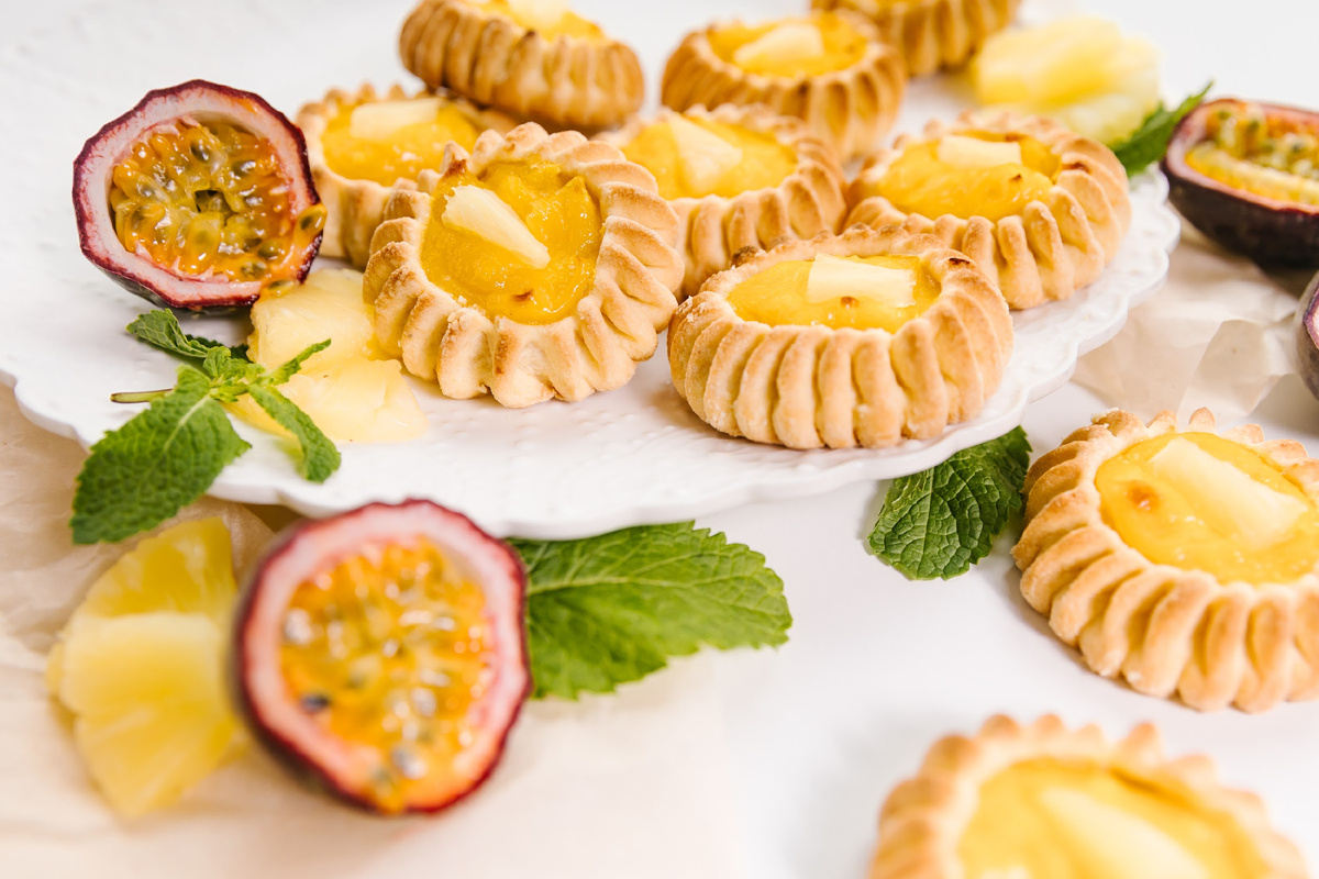 Перепечки с маракуйей и ананасом от пекарни Тестолюб