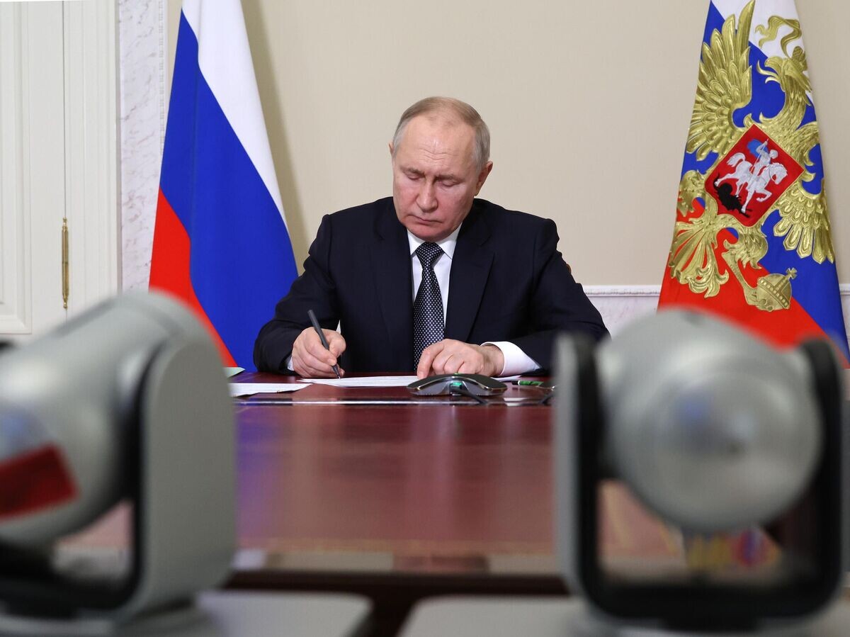    Президент России Владимир Путин© РИА Новости / Михаил Климентьев